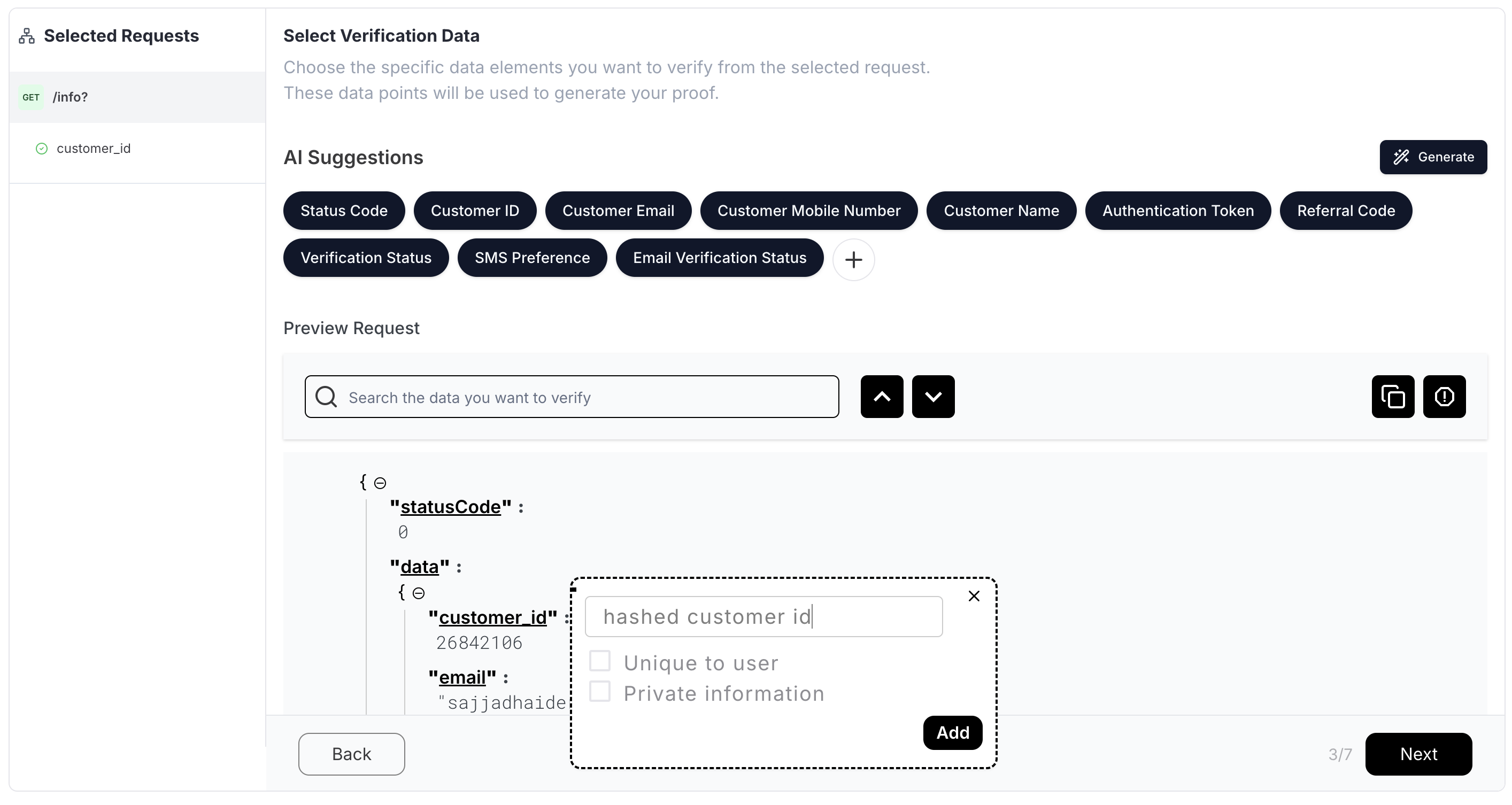 Select Data